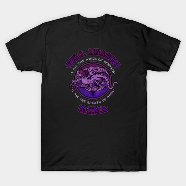 Fell Dragon - Grima T-Shirt by AmberCrisis